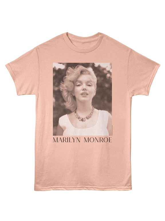 Marilyn Monroe Windswept Peach Adult T-Shirt S