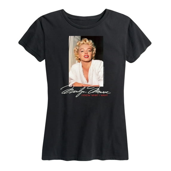 Marilyn Monroe - Women's Short Sleeve Graphic T-Shirt
