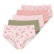 Marilyn Monroe Womens Stretch Brushed Microfiber Brief Panties - Set of 5 - Size Large - FITS Clothing Size 12/14
