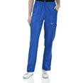 thumbnail image 1 of Marilyn Monroe Womens Stretch Eight-Pocket Straight Leg Scrub Cargo Pants, 1 of 5