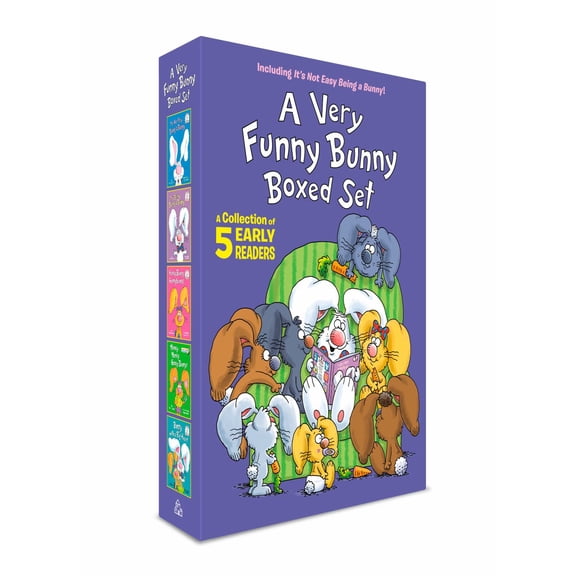A Very Funny Bunny 5-Book Boxed Set: It's Not Easy Being a Bunny and More P. J. Funnybunny Early Readers Classics (Hardcover)