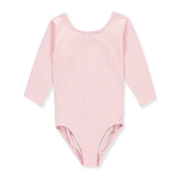 Marilyn Taylor Girls’ 3/4 Sleeve Dancewear Leotard Color: pink Size: 16 - 18