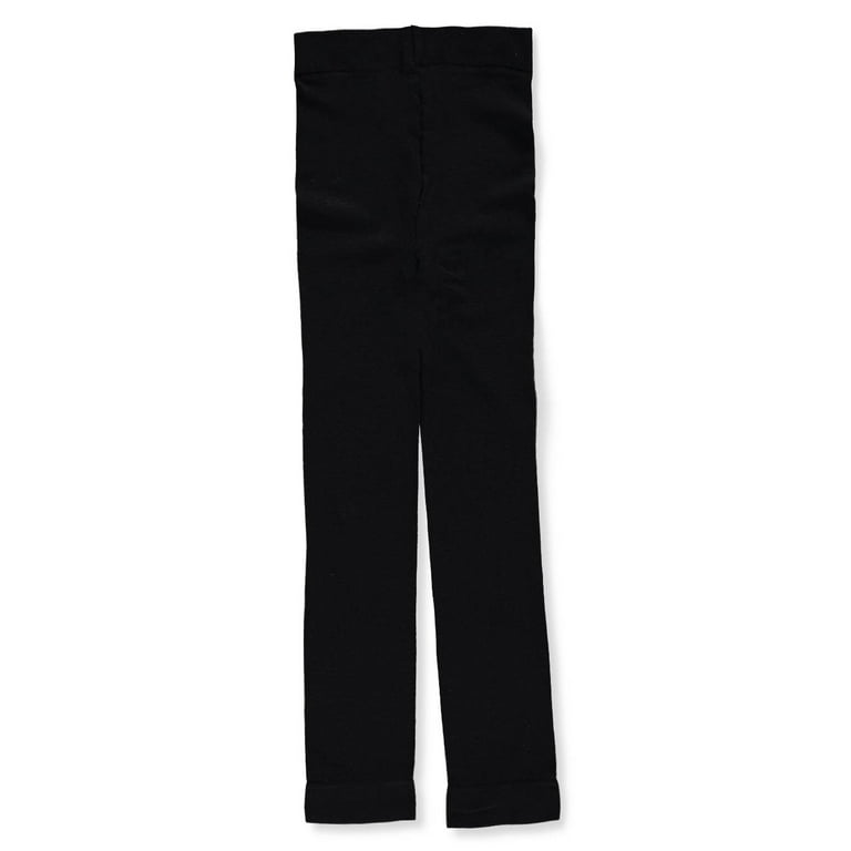 Marilyn Taylor Girls Footless Dance Tights black 12 14 Big Girls