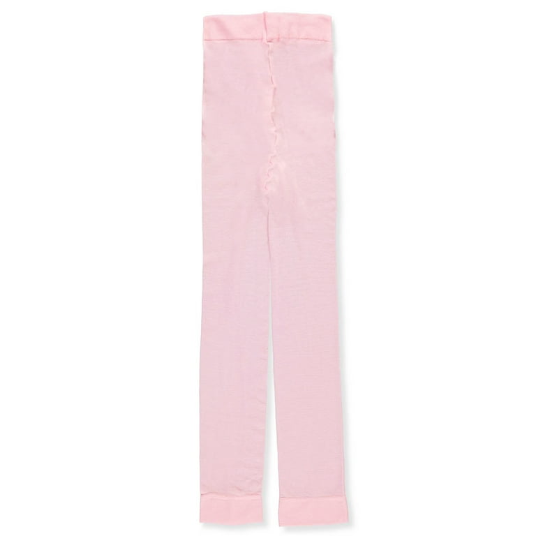 Pink footless top dance tights