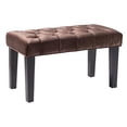 thumbnail image 1 of Marilyn Velvet 36" Bench, Mutliple Colors, 1 of 5