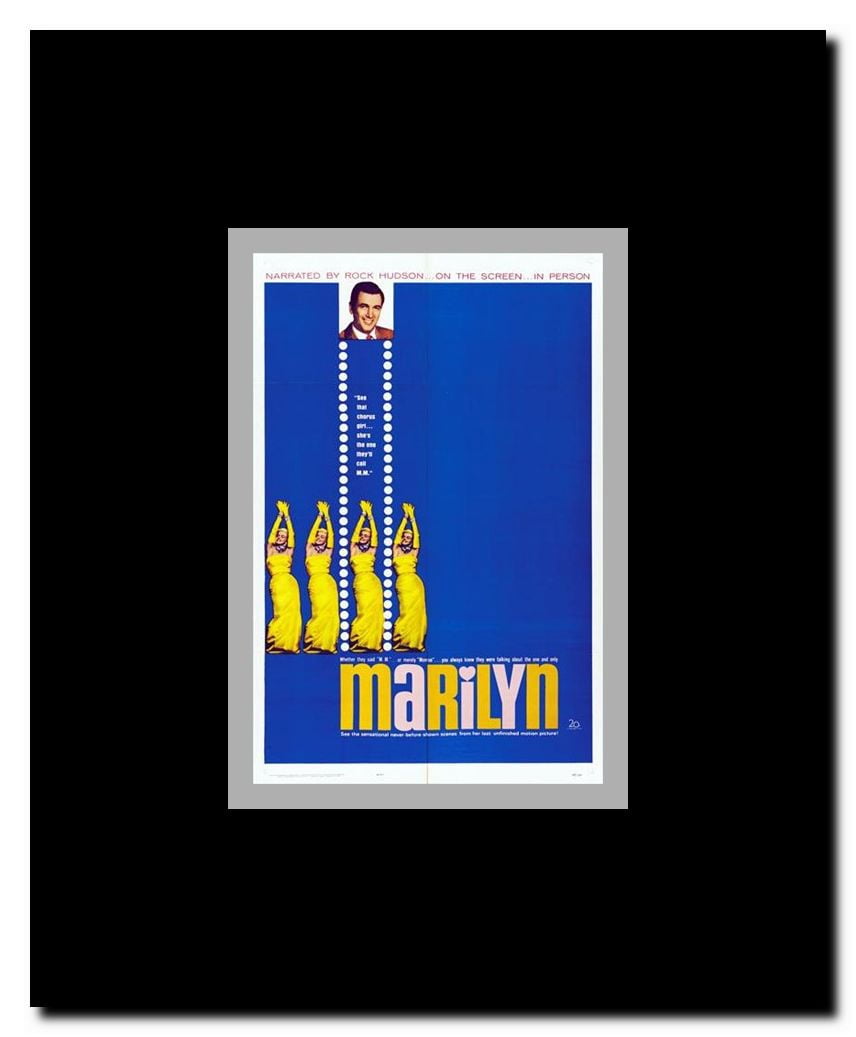 Marilyn c.1963 - style B Framed Movie Poster
