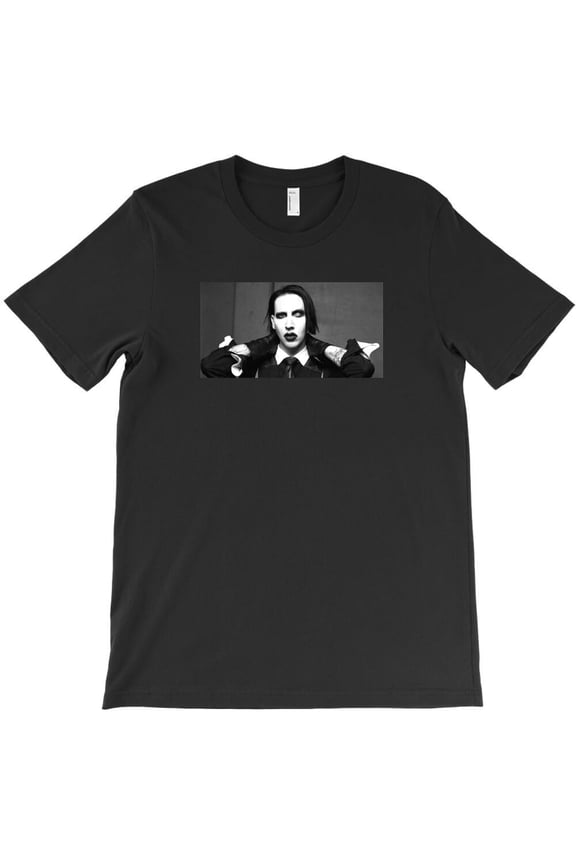 Marilyn's Gothic Phase, Funny Manson Parody Graphic Tee, Goth H9581 Unisex T-Shirt, Up to 5XL Available