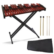 Marimba, 32 Key Wooden Adult Xylophone with Mallets and Adjustable Stand Professional Marimba for Beginners and Students Professional Wooden