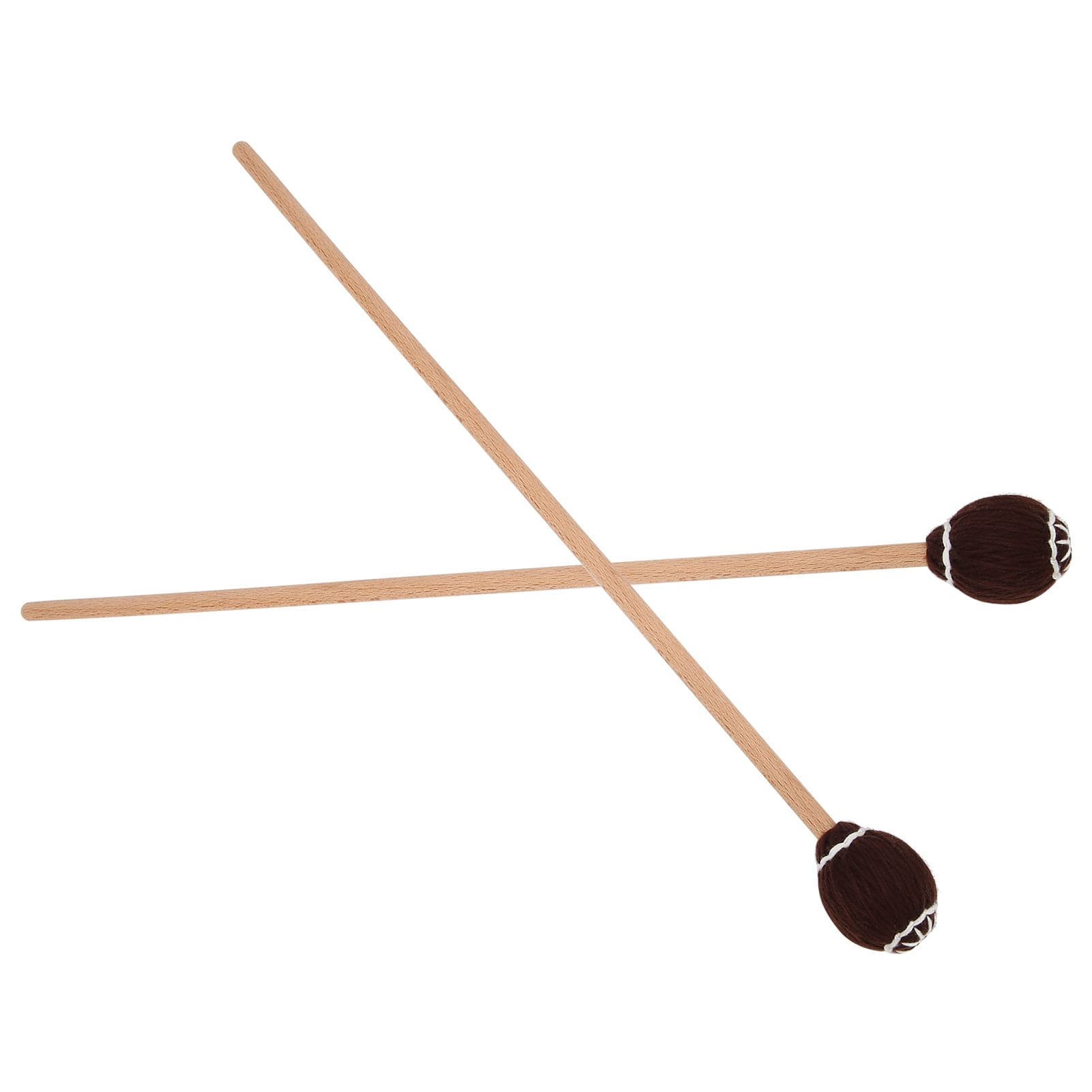 Marimba Mallets, 1 Pair Wool Yarn Mallets 16.9 X 1.2 X 1.2In For Music