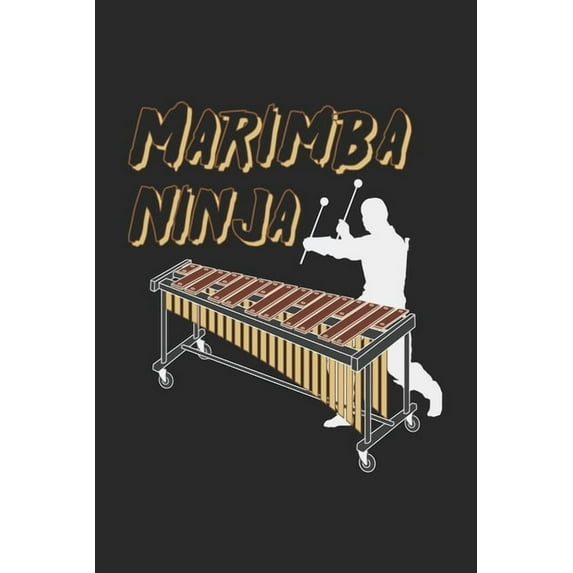 Marimba Ninja: 120 Pages I 6x9 I Dot Grid (Paperback)