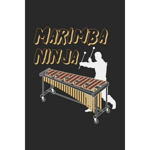 Marimba Ninja: 120 Pages I 6x9 I Graph Paper 4x4 (Paperback)