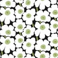 thumbnail image 1 of Marimekko Black Pieni Unikko Peel & Stick Wallpaper, 1 of 6