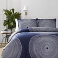 thumbnail image 1 of Marimekko  Fokus Navy Comforter, 1 of 4