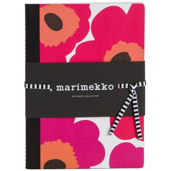 Marimekko X Chronicle Books Marimekko Notebook Collection (Unikko/Poppies), (Hardcover)