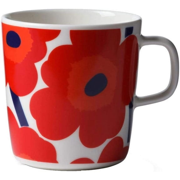 Marimekko Unikko Large Red Flower Mug 14oz