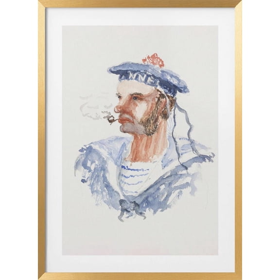 Marin (ca. 1879&ndash;1880) Framed Art Modern Wall Decor