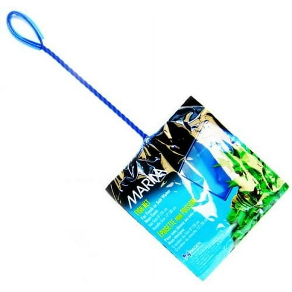 Marina 8" Blue Fine Nylon Net w/12" Handle