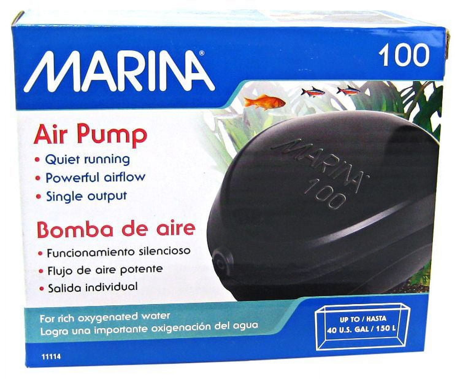 Marina Air Pump [Aquarium, Pumps Air] Model 100 Air Pump (Aquariums up to 40 Gallons