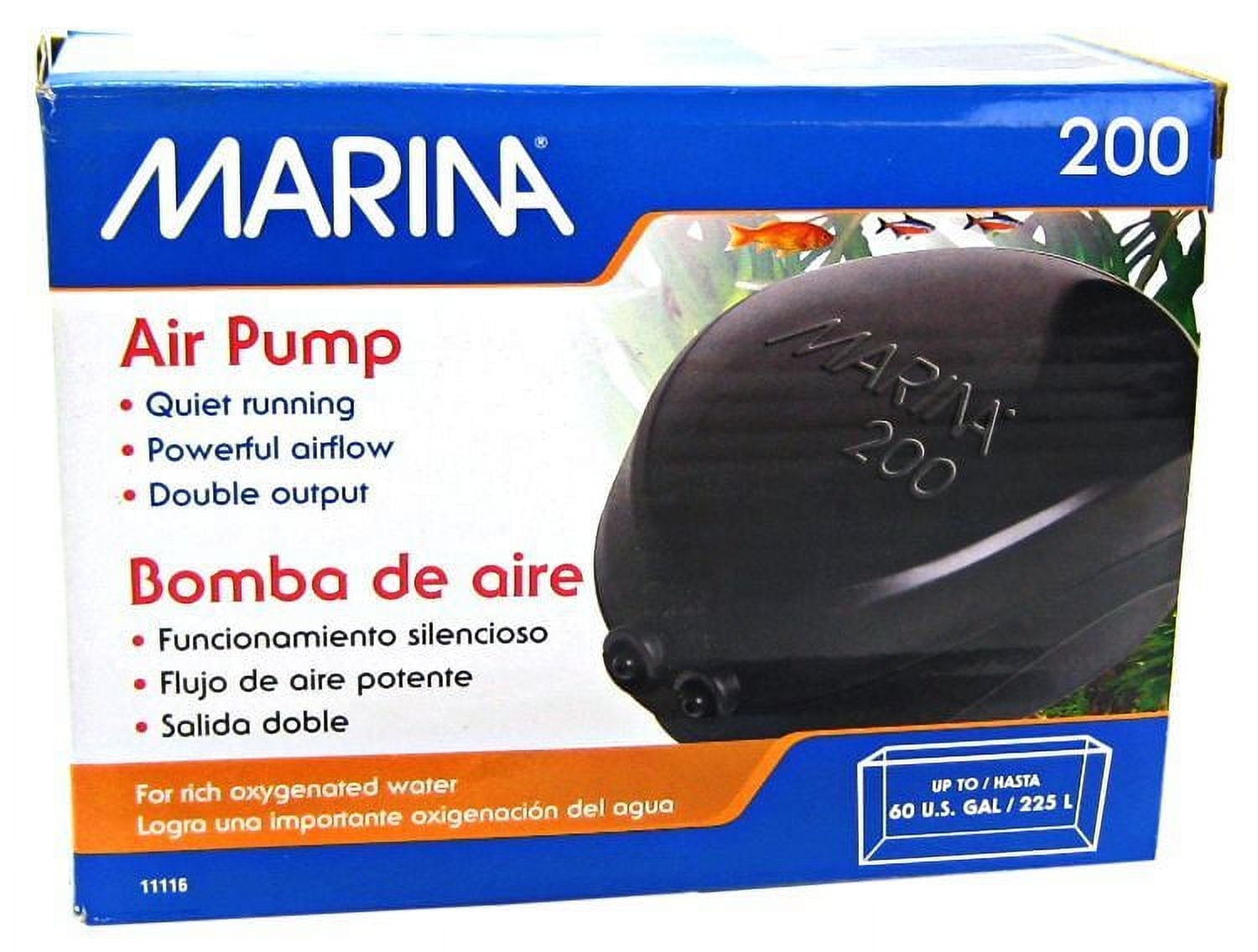 Marina Air Pump [Aquarium, Pumps Air] Model 200 Air Pump - (Aquariums up to 60 Gallons)