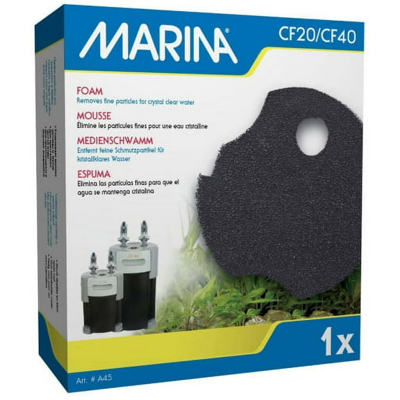 Marina Canister Filter Replacement Foam for the CF20/CF40, 1 count