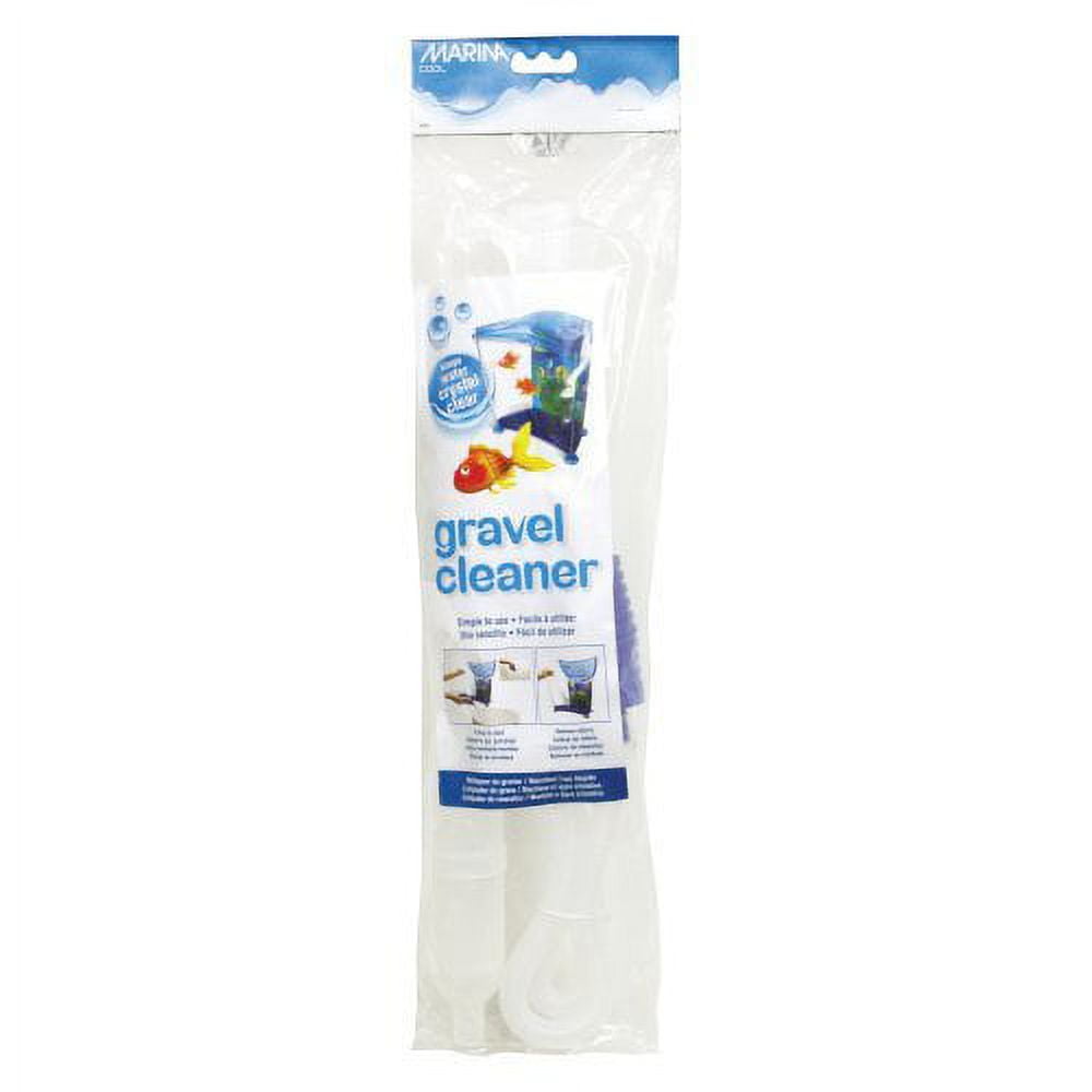 Marina Cool Gravel Cleaner – Aquarium Kiesreiniger Mit Pumpe, 5-Fuß-Schlauch, 18 Cm Reinigungsrohr