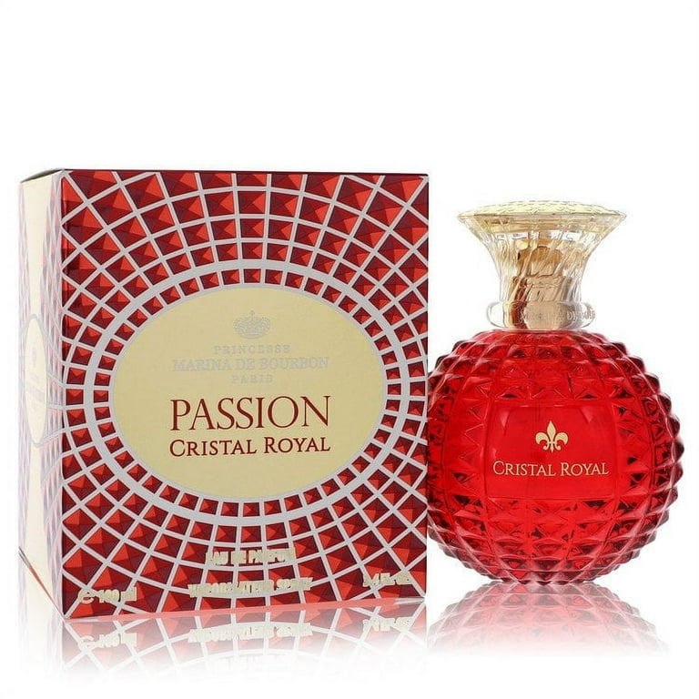 Marina De Bourbon Cristal Royal Passion Eau De Parfum Spray By Marina De Bourbon - 3.4 oz Marina De Bourbon Cristal Royal Passion Eau De Parfum Spray By Marina De Bourbon - 3.4 oz