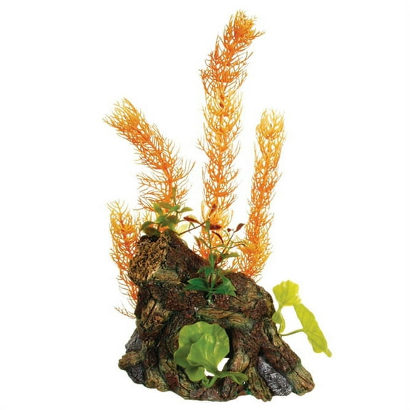 Marina Deco-Wood with Plant (Large)