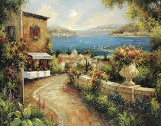 Marina Di Leuca I Canvas Art - Peter Bell (22 x 28)