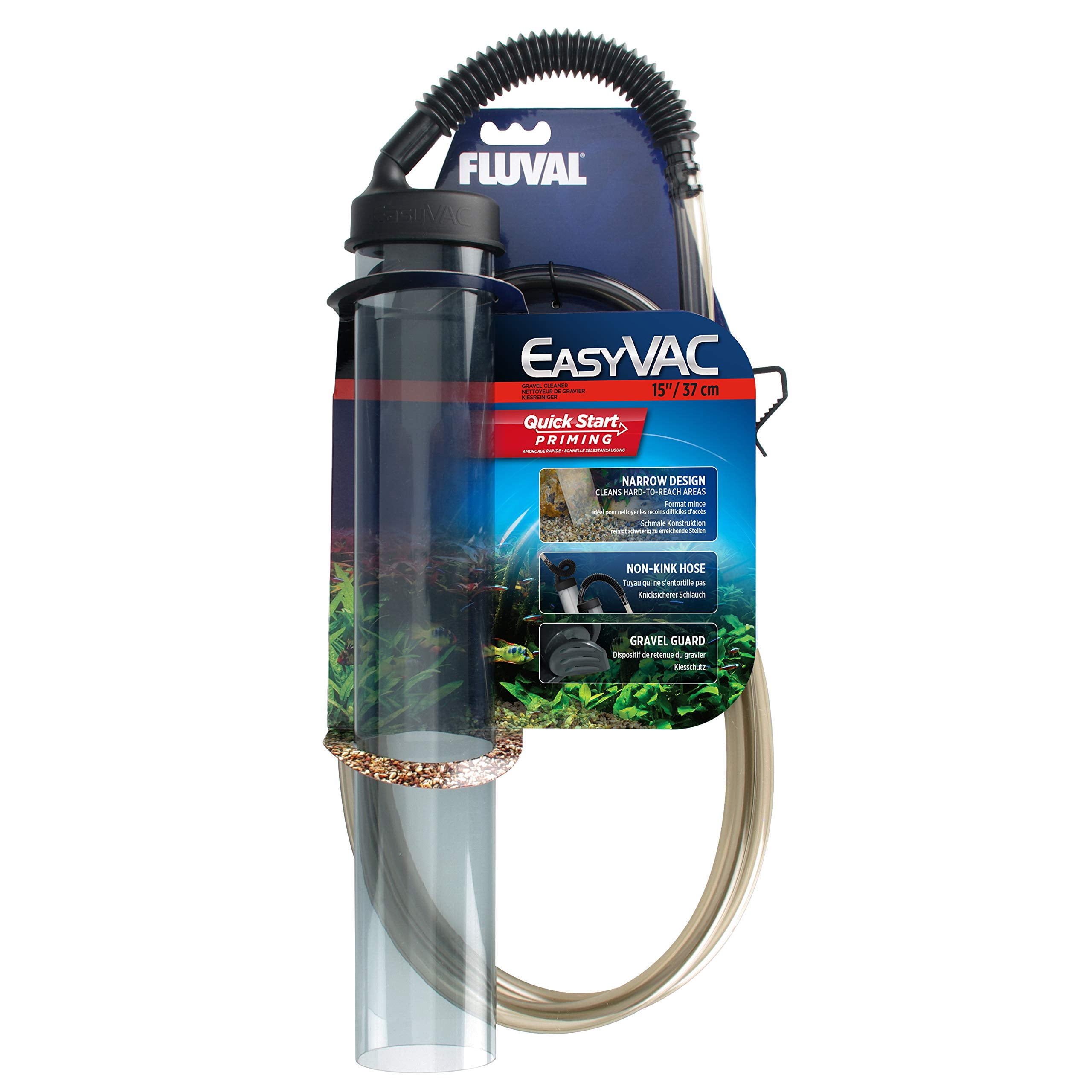 Marina Easy Clean Medium Aquarium Gravel Cleaner 15"