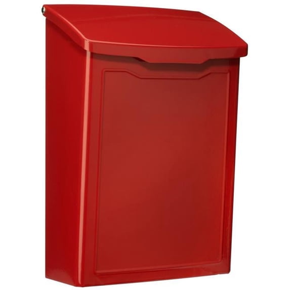 Marina Mailbox, Red