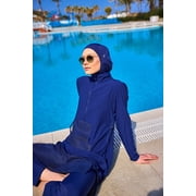 Marina Navy Modest Swimwear Burkini   M2508-2