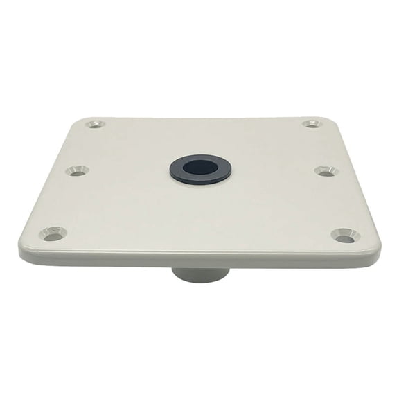 Marina-Ready Aluminum Boat Seat Base for 3/4-Inch Pin Post Socket, 1-Count Package