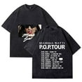 thumbnail image 1 of Marina Satti POP 2025 Tour Merch - Cotton Blend Trendy Streetwear T-Shirt, Short Sleeve Unisex, Casual Daily Wear, 1 of 5