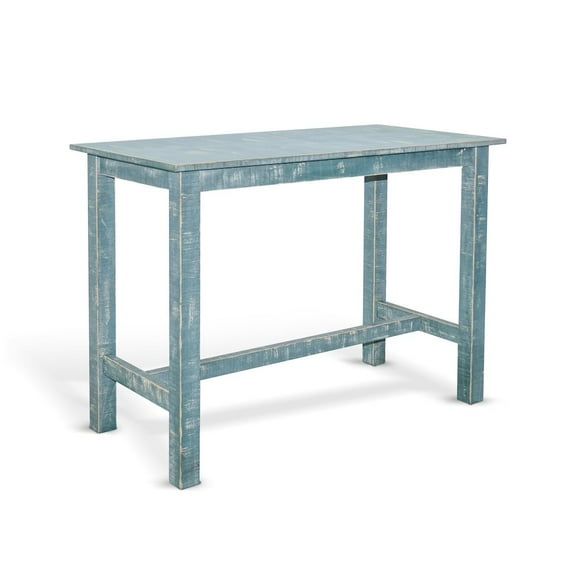 Marina Sea Grass Counter Wood Table
