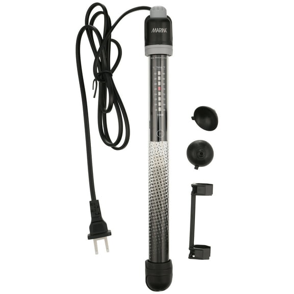 Marina Submersible Aquarium Heater, 10.5-Inch, 150-Watt