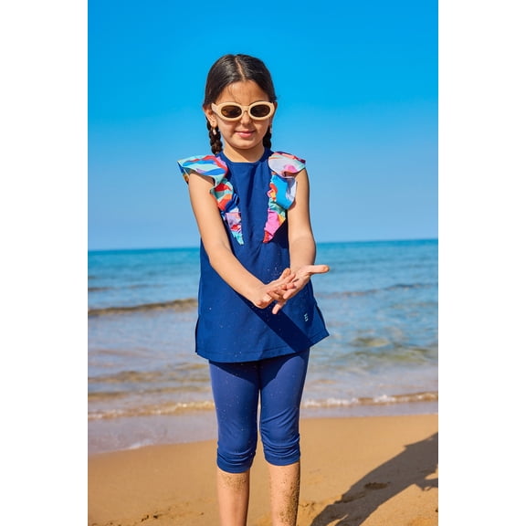 Marina Upf50  Protected Girls Swimsuit – C2502