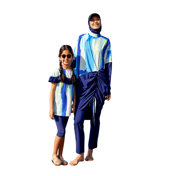 Marina Upf50  Protected Girls' Swimsuit