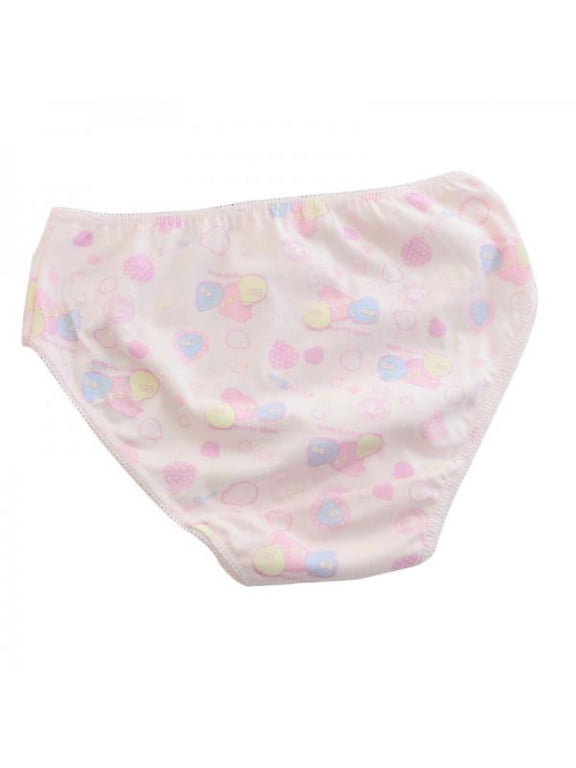 6pcs Baby Kids Girls Underpants Soft Cotton Panties Child Underwear Short Briefs