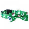 thumbnail image 1 of MarinaVida Bow Tie Christmas Dog Collar for Small Medium Large Dogs,Quick Release Winter Pet Collar, 1 of 2