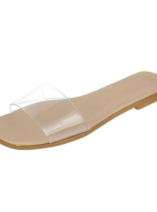 Clear sandals near me sales