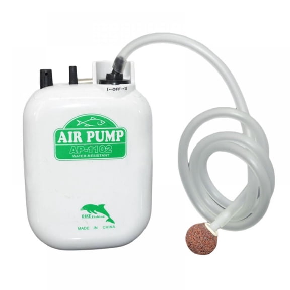 MarinaVida Fishing Air Pump Oxygen Pump for Tank High Output Oxygen Pump Portable Air Aerator