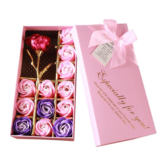 MarinaVida Floral Scented Bath Soap Rose Flower Petals for Mothers & Ladies,Anniversary,Marriage,Proposal