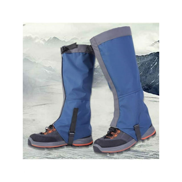 MarinaVida Mountain Hiking Hunting Boot Gaiters Waterproof Snow Snake High Leg Shoes Cover