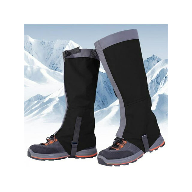 MarinaVida Mountain Hiking Hunting Boot Gaiters Waterproof Snow Snake High Leg Shoes Cover