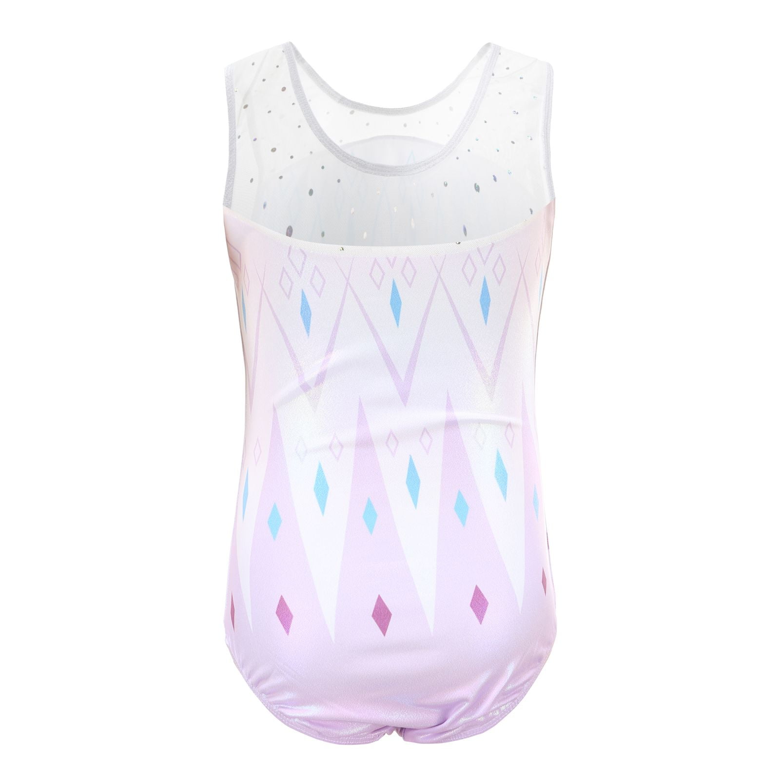 Gymnastics leotard Lieke Black Light Blue Long Sleeve - Sparkle & Dream – Sparkle&Dream