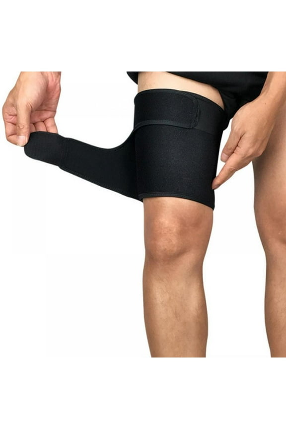 Thigh Compression Sleeve - Hamstring Compression Sleeve for Quad & Groin Pain Relief & Recovery - Thigh Brace & Wrap Great for Running & Injury