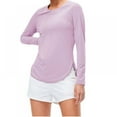 thumbnail image 1 of MarinaVida Women Long Sleeve UV Sun Protection Outdoor Shirt Golf Running Hiking Swim Top, 1 of 5