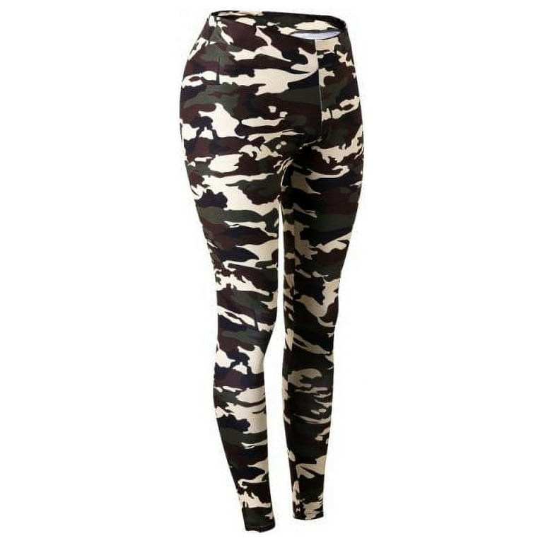 Camo Print Casual Sports Leggings Camo Print Casual Sports Leggings
