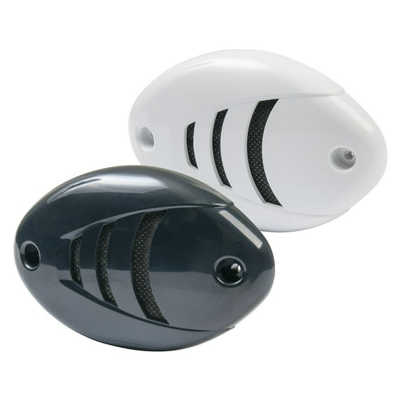 Marinco 10080 - 12V Drop-In Low Profile Horn with Black and White Grills