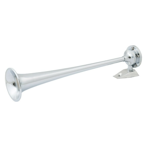 Marinco 10105 - 12V Chrome Plated Single Trumpet Air Horn